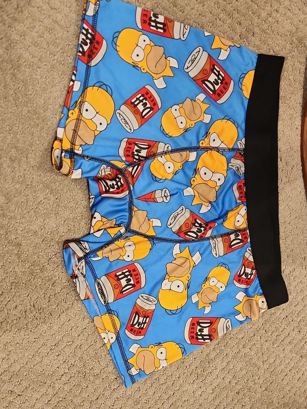 NEW* The Simpsons "Homer & Beer" men's boxer briefs, L